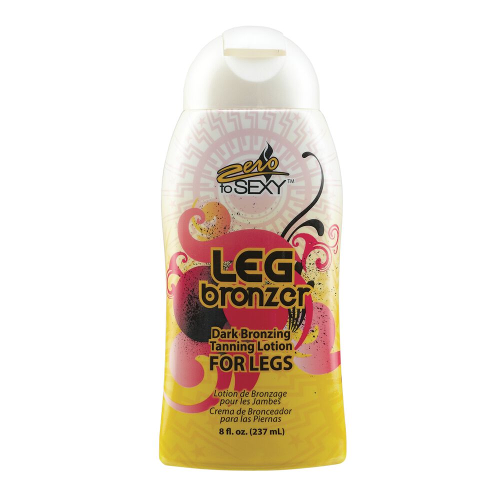 Zero To Sexy Leg Bronzer Dark Bronzing Tanning Lotion