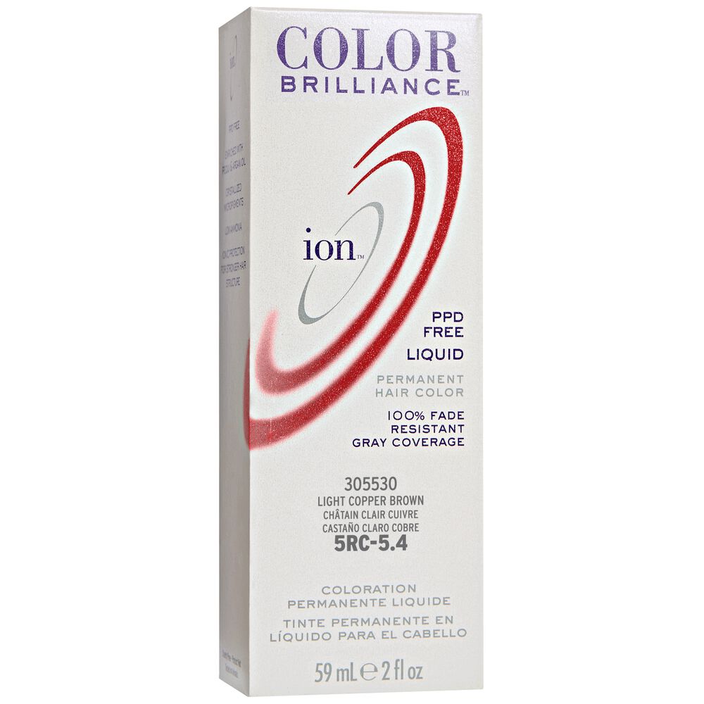 ion Color Brilliance Permanent Liquid Hair Color 5RC Light