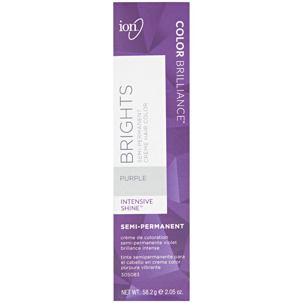 ion Color Brilliance Semi-Permanent Brights Hair Color Purple