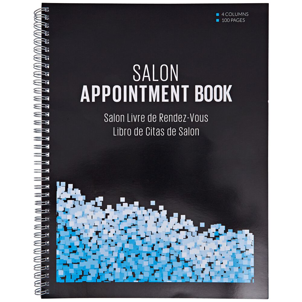 Sally Four Column Salon Appointment Books