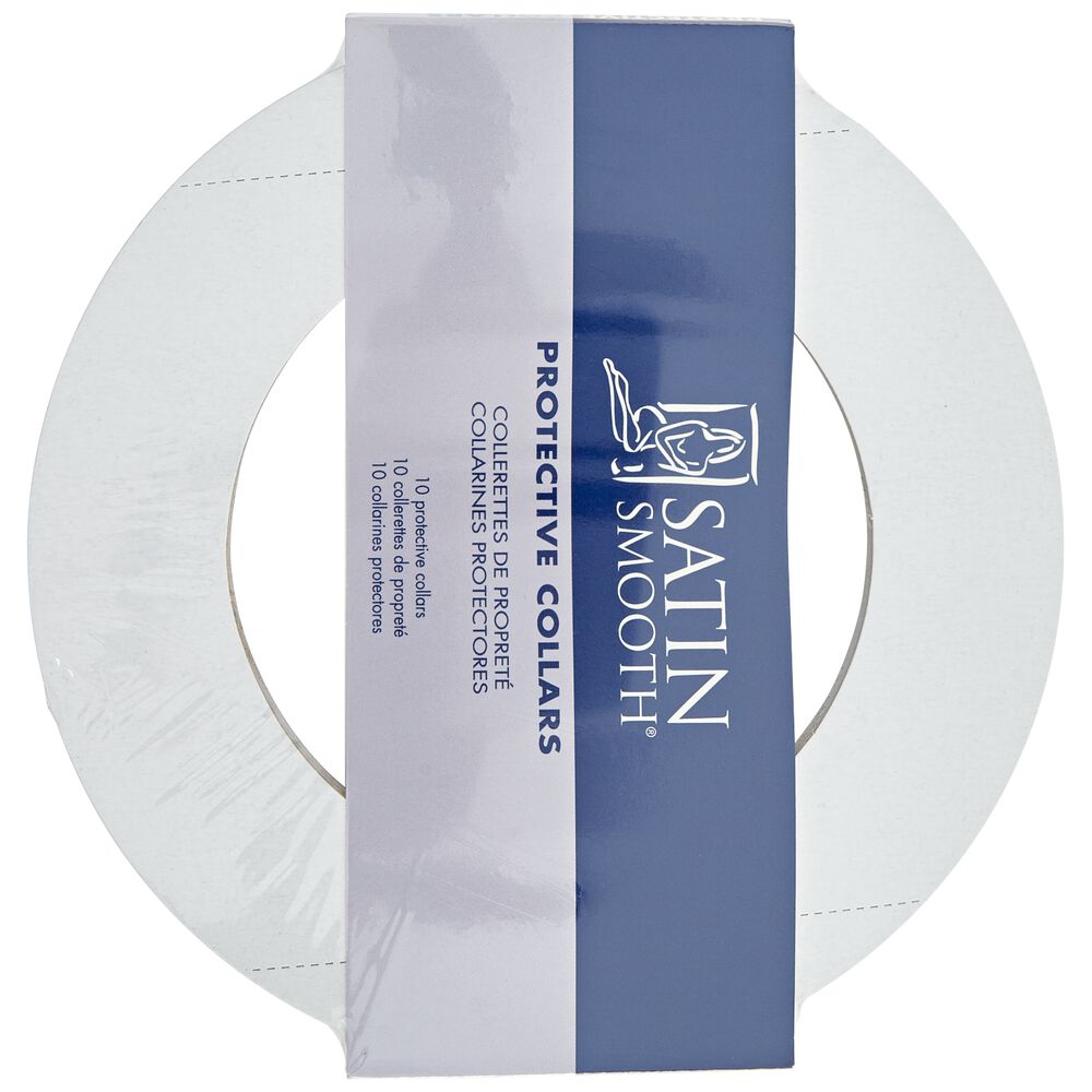 protective collar satin smooth protective wax collars protective collar satin smooth protective wax collars
