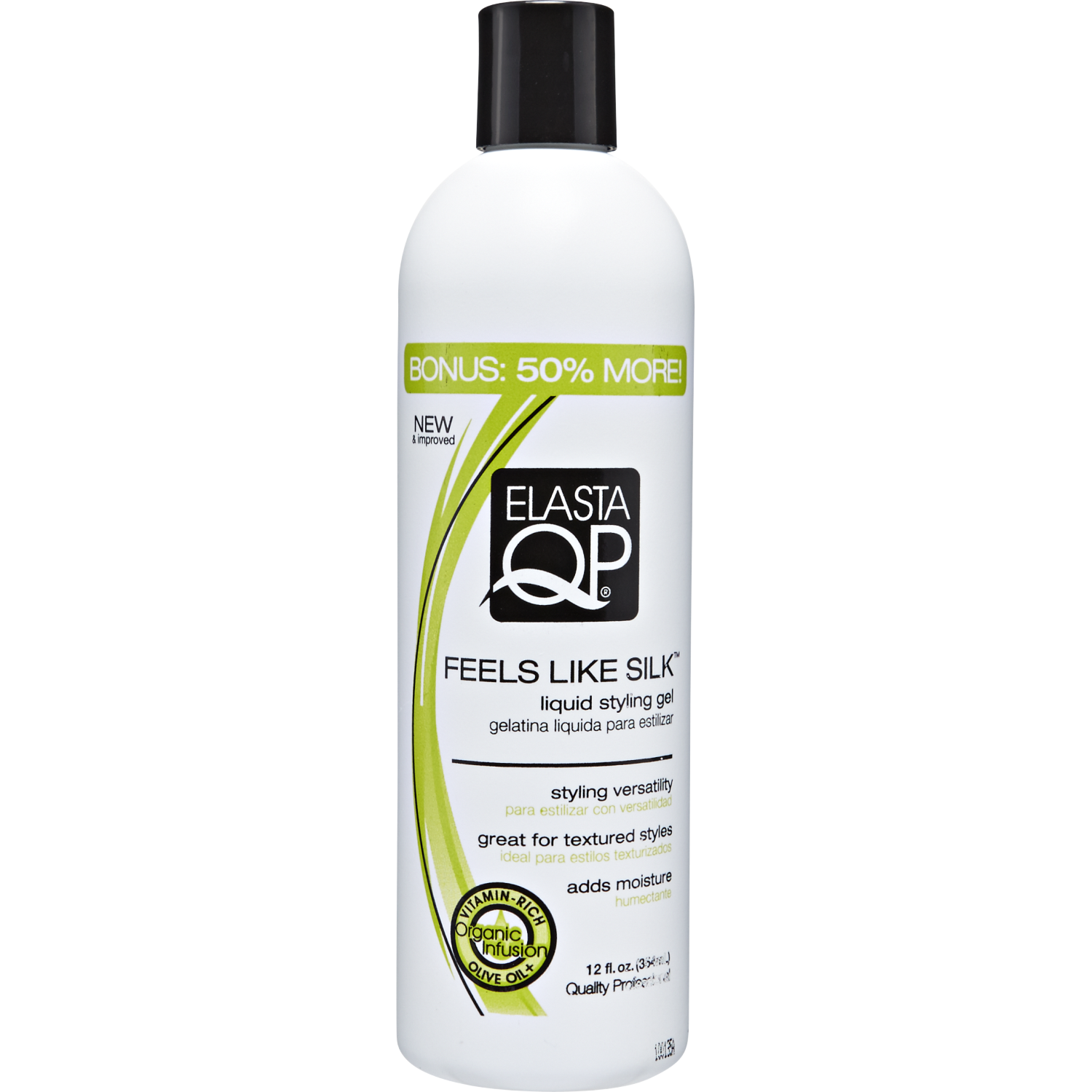 Gel liquid elasta styling feels silk hair qp sbs sallybeauty Elasta QP Feels Like Silk Liquid Styling Gel