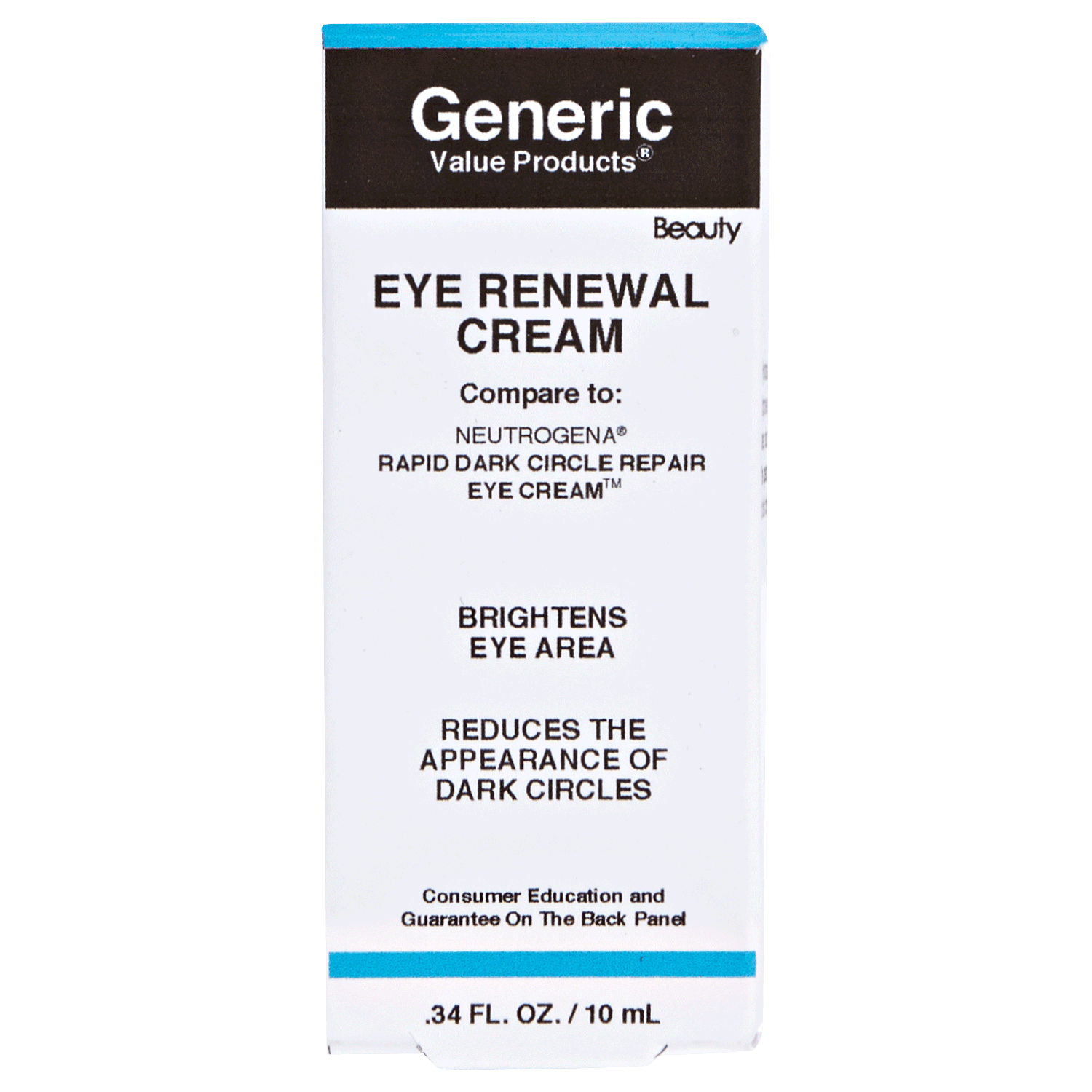 Advanced Eye Renewal Cream Compare to Neutrogena Rapid Dark Circle Repair Eye Cream