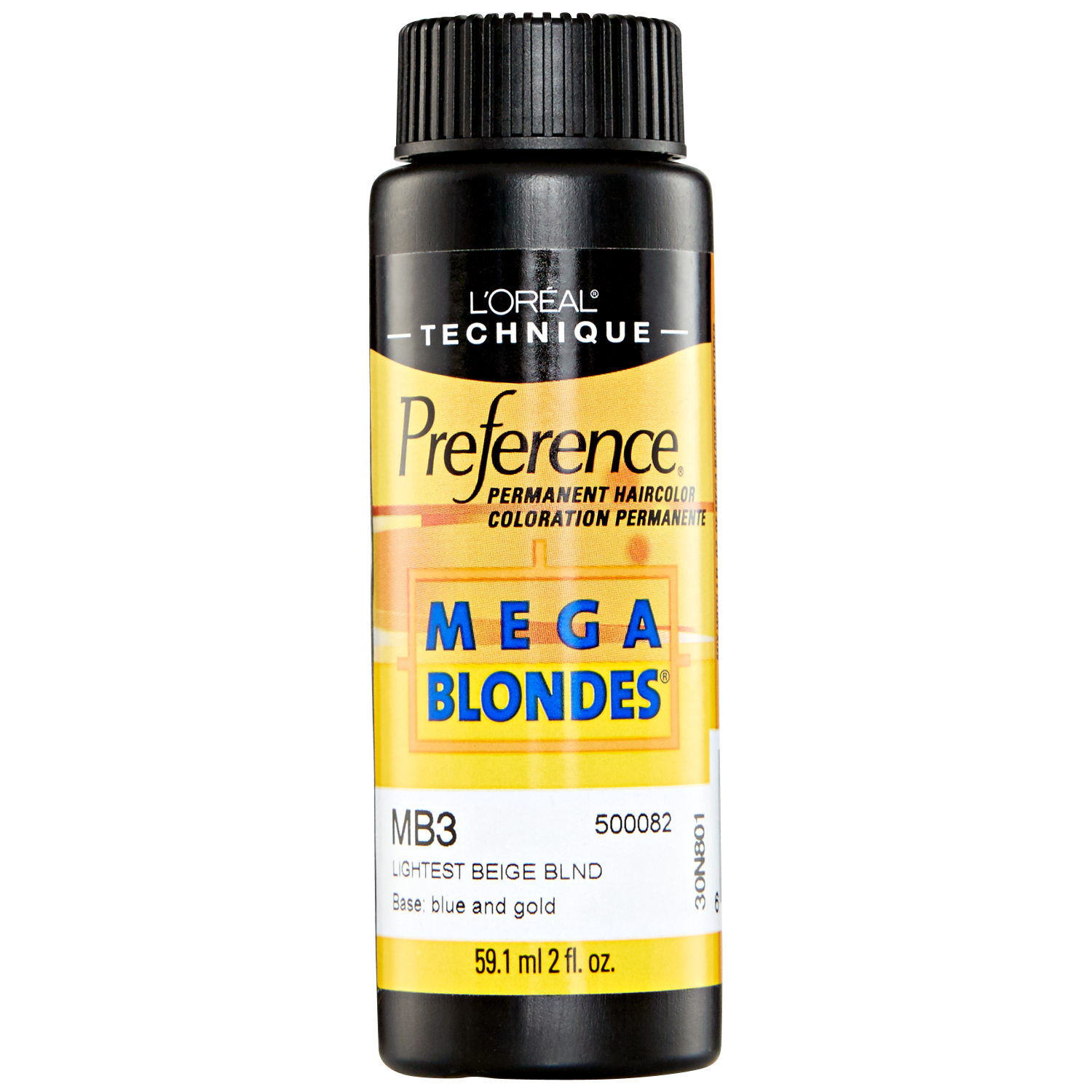 MB3 Beige Blonde Permanent Hair Color