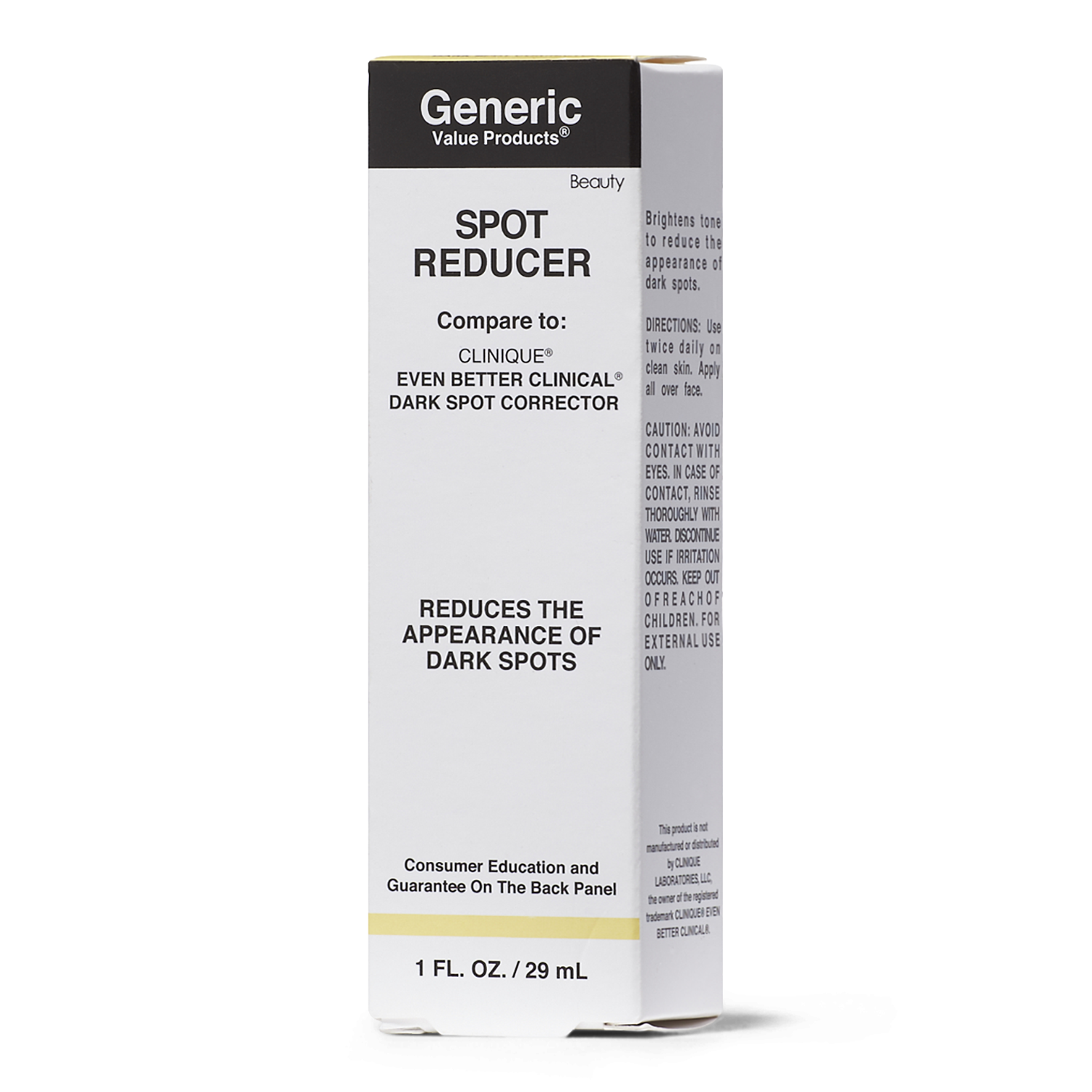 Dark Spot Reducer Compare to Clinique Even Better Clinical Dark Spot Corrector