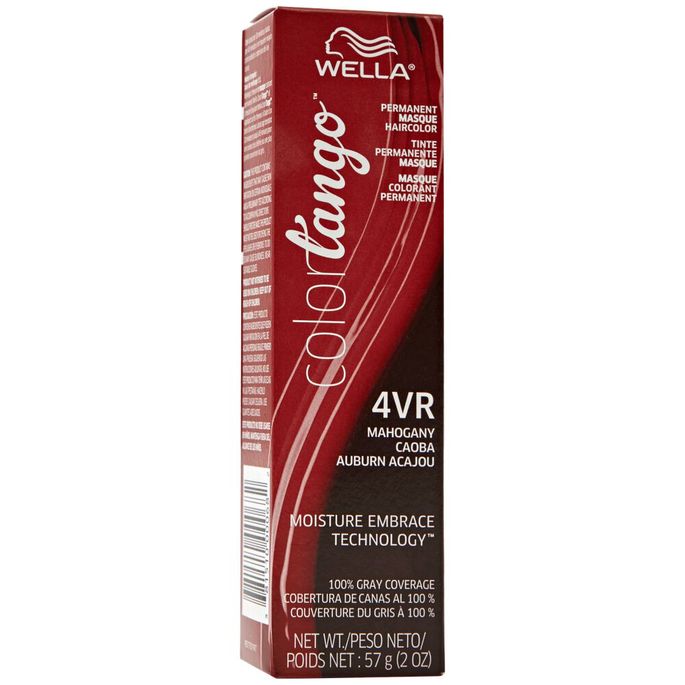 Wella Color Tango 4VR Mahogany Permanent Masque Hair Color