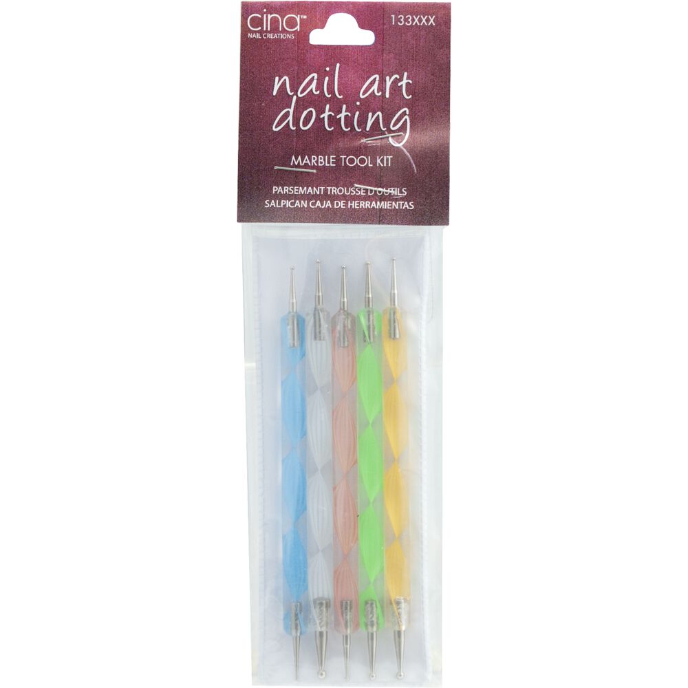 Cina 5 Piece Dotting Marbleizing Tool Kit Dotting Marbleizing Tool Kit
