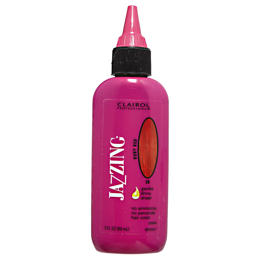 Clairol Jazzing Temporary Hair Color Images 58 Ruby Red Temporary Hair Color