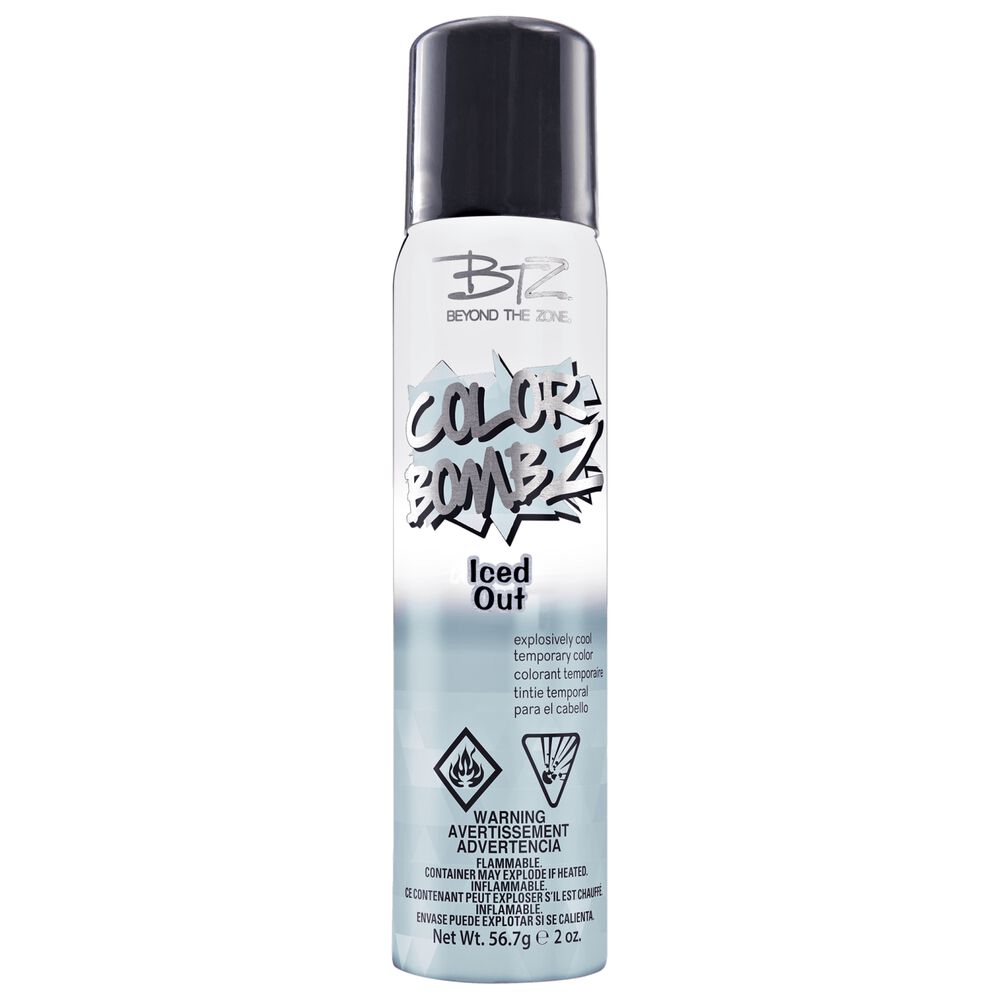 Iced Out Color Z Temporary Hair Spray By Beyond The Zone Color Z Iced Out Temporary Hair Spray