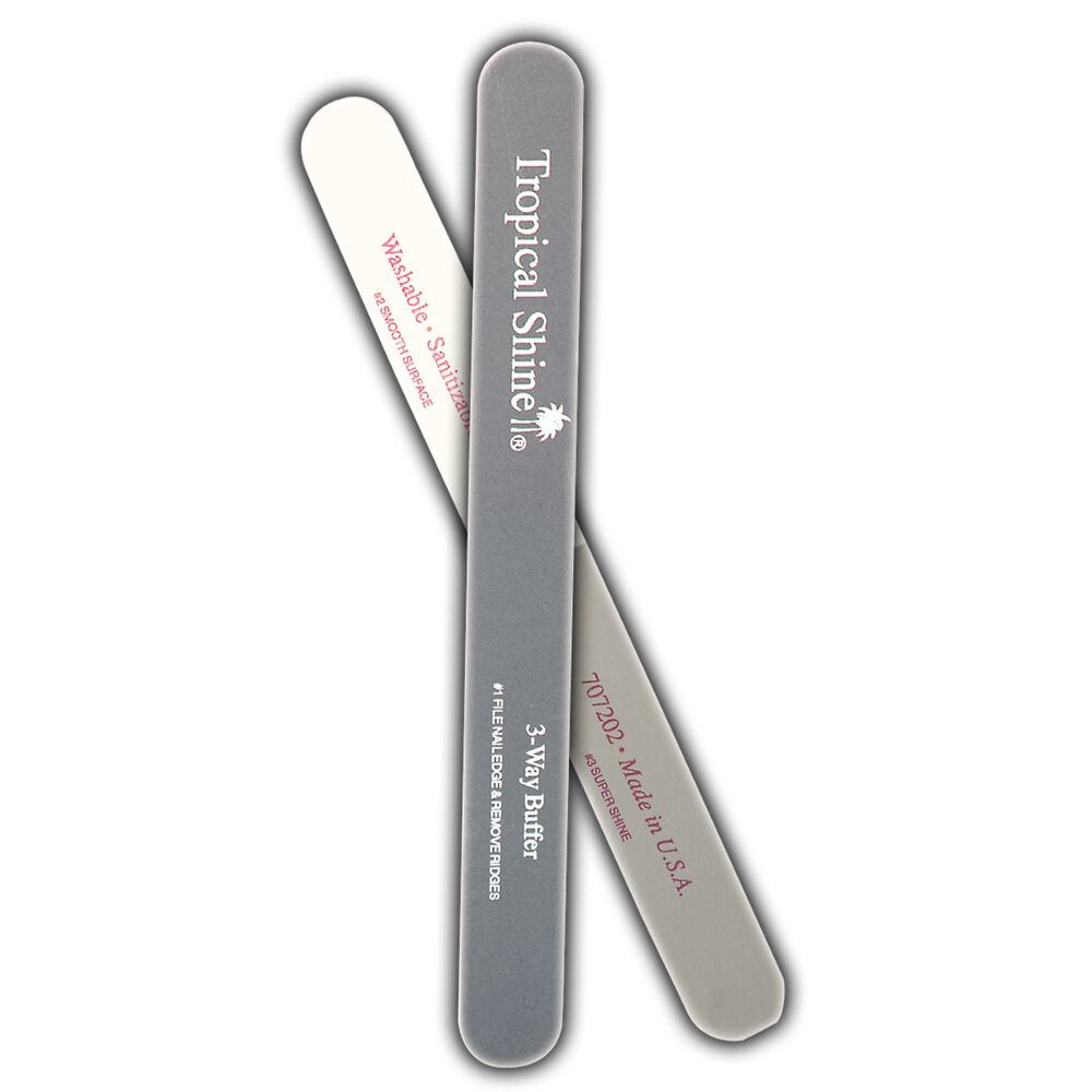 Tropical Shine 3 Way Nail Buffer Large 3 Way Buffer
