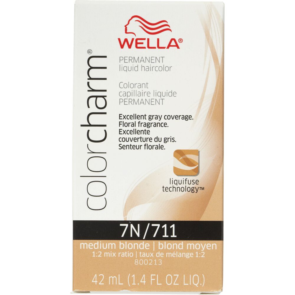 Wella Color Charm Liquid Permanent Hair Colors Medium Blonde Color Charm Liquid Permanent Hair