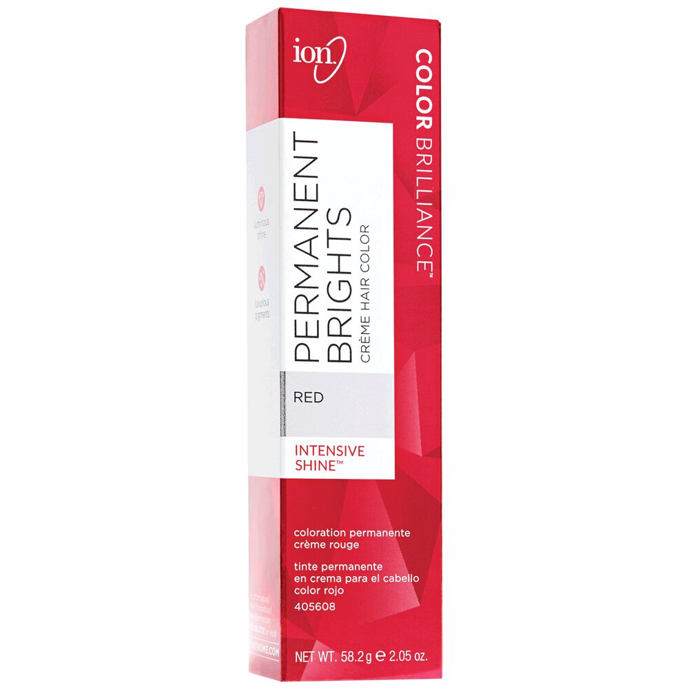 Ion Color Brilliance Permanent Brights Creme Hair Red Permanent Brights Creme Hair Color Red
