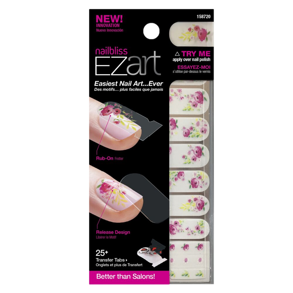 Garden Party Ez Art Decals By Nail Bliss Design Ez Art Decals Garden Party