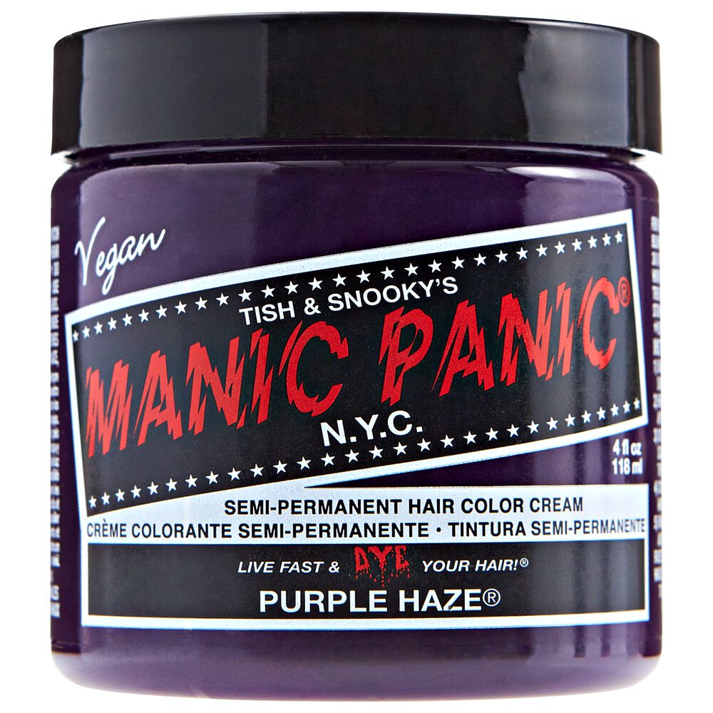 Purple Haze Manic Panic Semi Permanent Hair Color Sally Beauty Purple Haze Semi Permanent Cream Hair Color