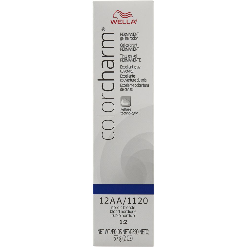 Wella Color Charm Gel Permanent Hair Colors Nordic Blonde Color Charm Gel Permanent Hair