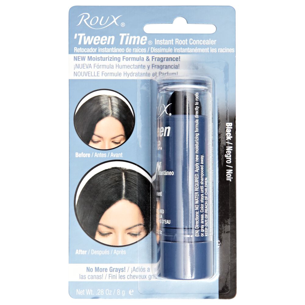 Roux Tween Time Instant Hair Color Touch Up Stick Black Instant Hair Color Touch Up Stick