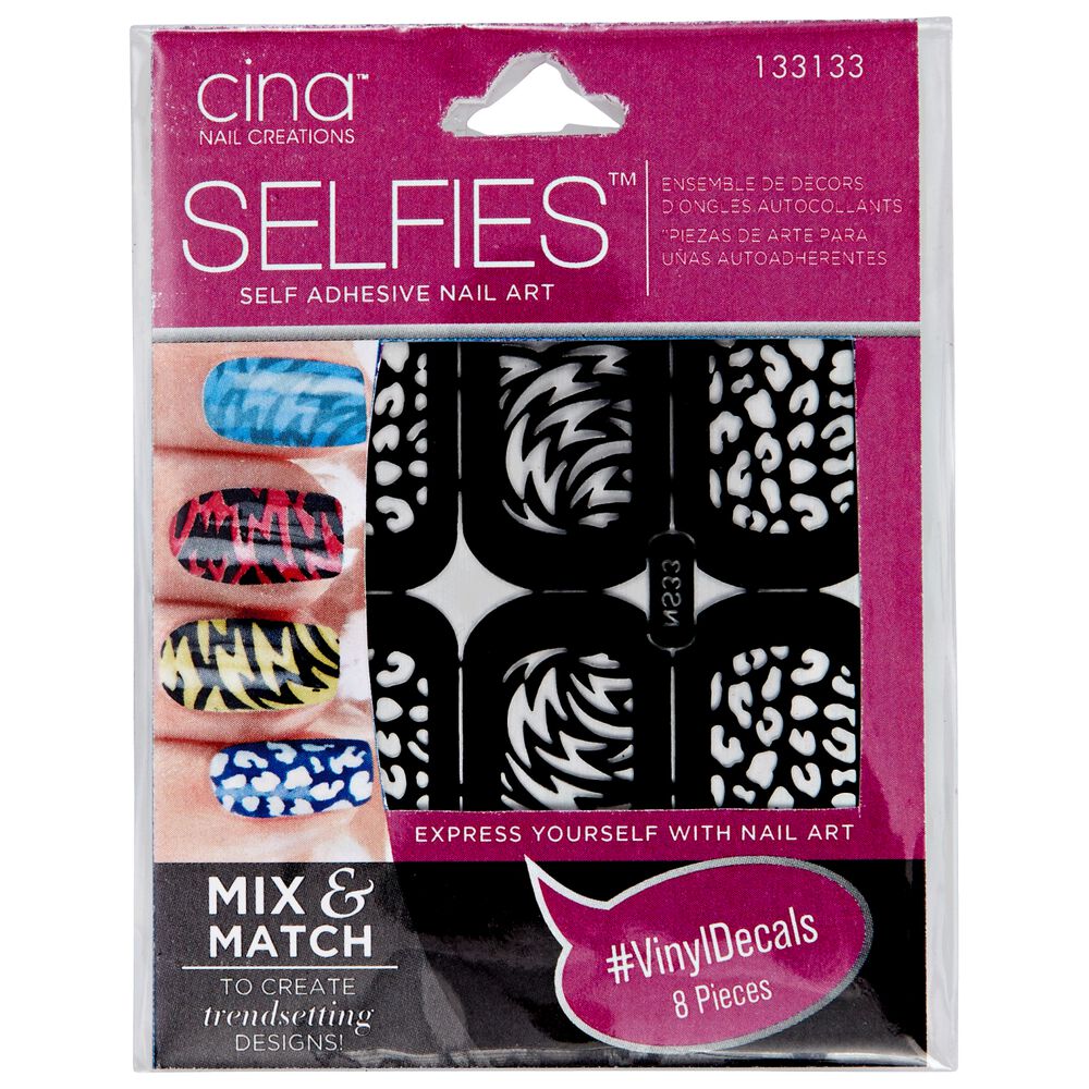 Cina Nail Creations Vinyldecals Self Adhesive Art By Selfies Vinyldecals Self Adhesive Nail Art