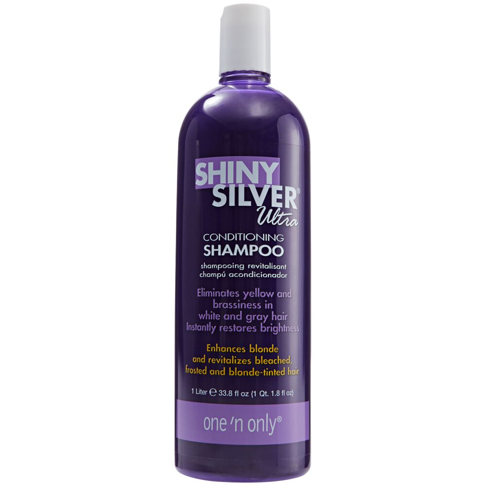 One n Only Shiny Silver Ultra Conditioning Shampoo lorvenn silver shampoo