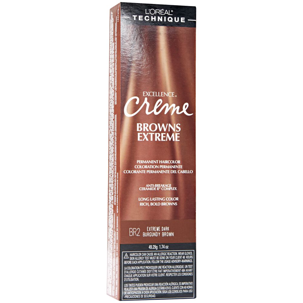 l oreal br5 light auburn brown permanent creme hair color by