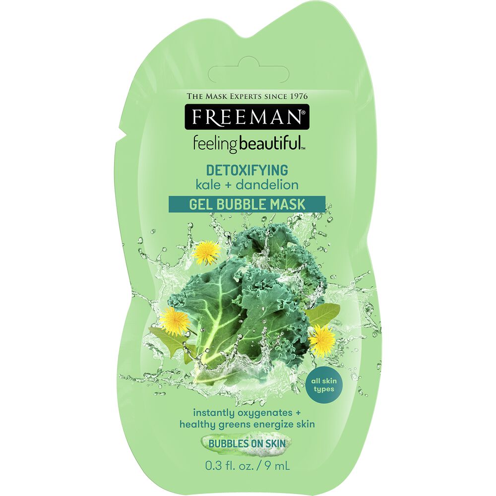 Freeman Feeling Beautiful Kale & Dandelion Gel Bubble Mask