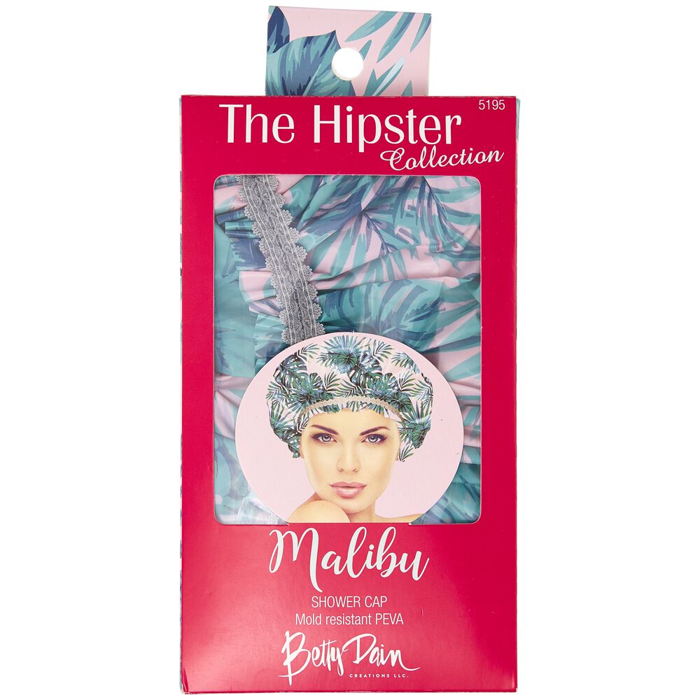 Betty Dain Hipster Collection Shower Cap Images Malibu Shower Cap