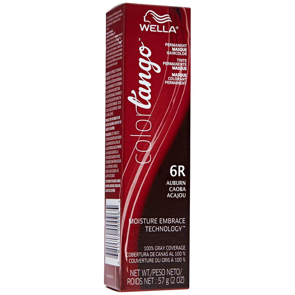 Wella Color Tango 6r Auburn Permanent Masque Hair 6r Auburn Permanent Masque Hair Color