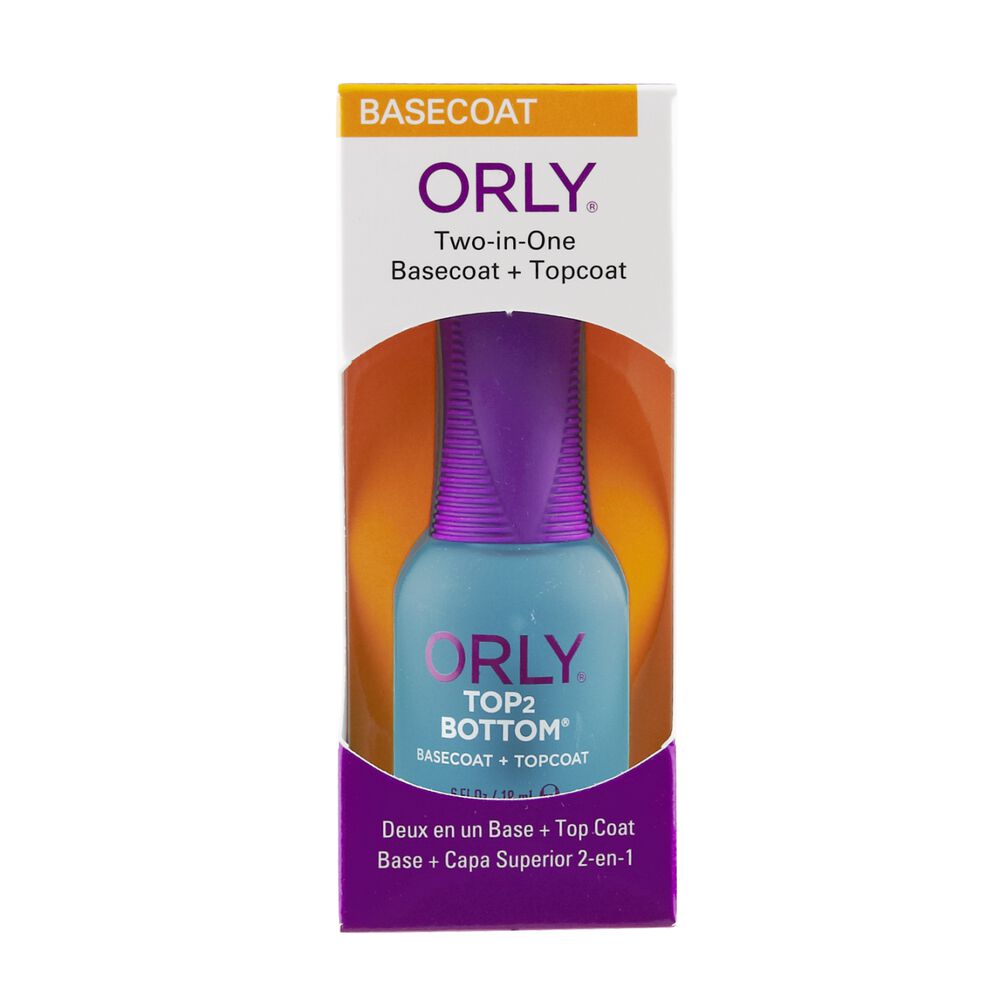 Orly Top 2 Bottom Basecoat And Topcoat Top 2 Bottom Basecoat Topcoat