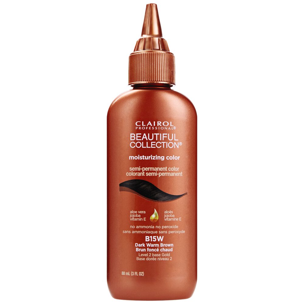 Dark Warm Brown - Beautiful Collection Semi-Permanent Hair Color by