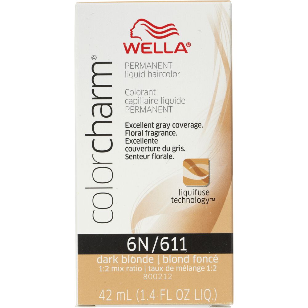 Wella Color Charm Liquid Permanent Hair Colors Dark Blonde Color Charm Liquid Permanent Hair