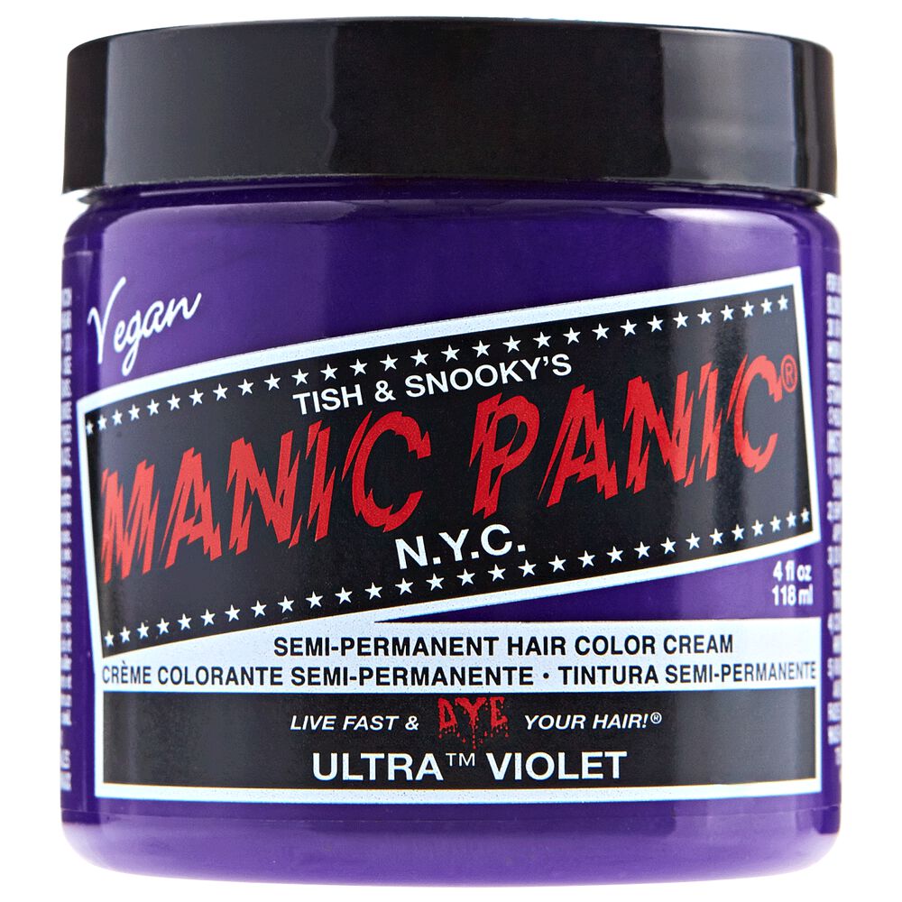 Ultra Violet Manic Panic Semi Permanent Hair Color Sally Beauty Ultra Violet Semi Permanent Cream Hair Color