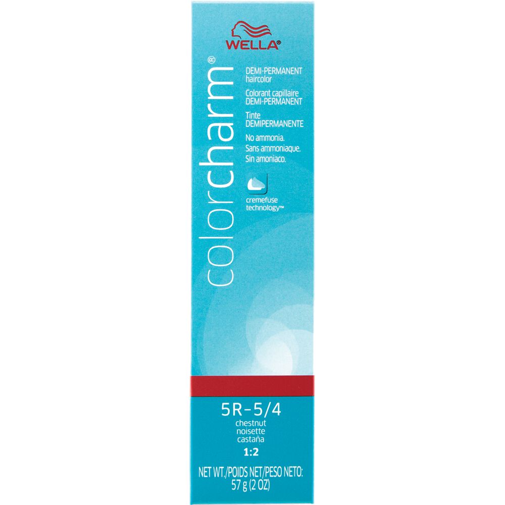 Chestnut Color Charm Demi Permanent Hair By Wella Chestnut Demi Permanent Hair Color