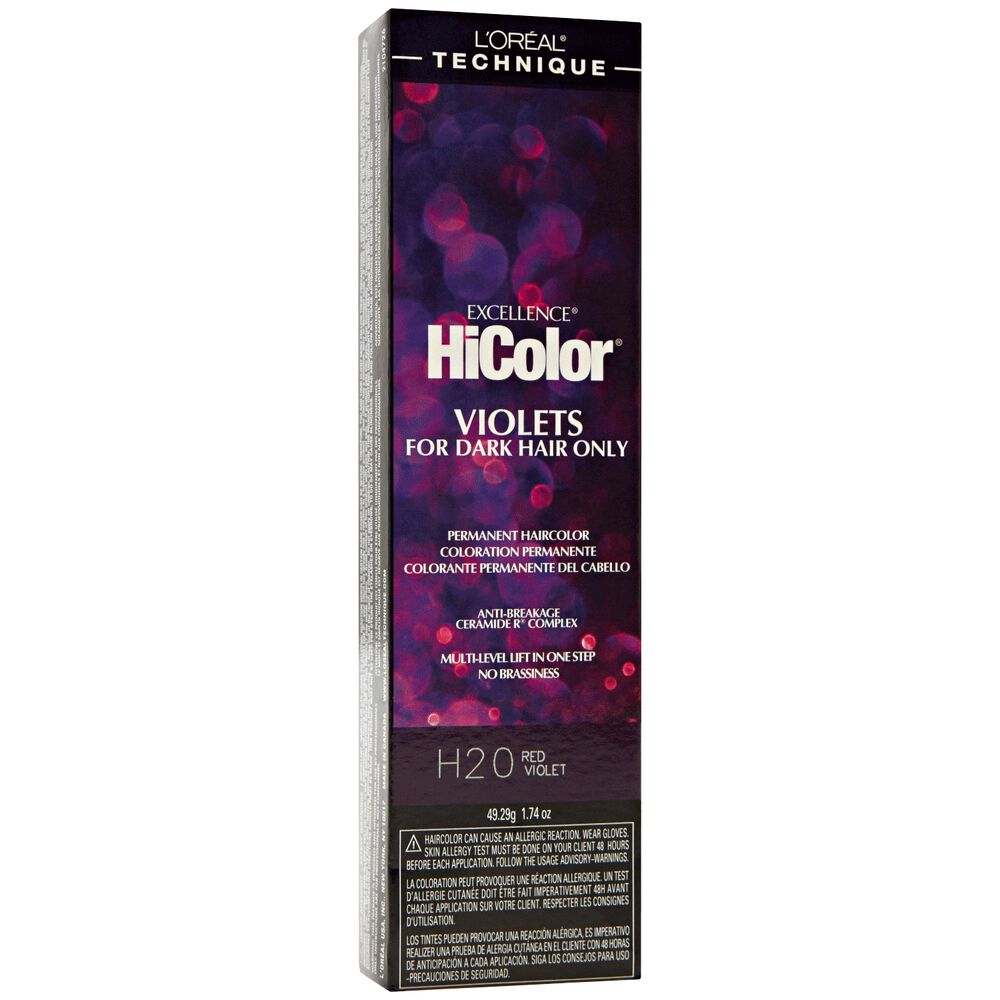 L Oreal H20 Red Violet Permanent Hair Color By Excellence H20 Red Violet Permanent Hair Color