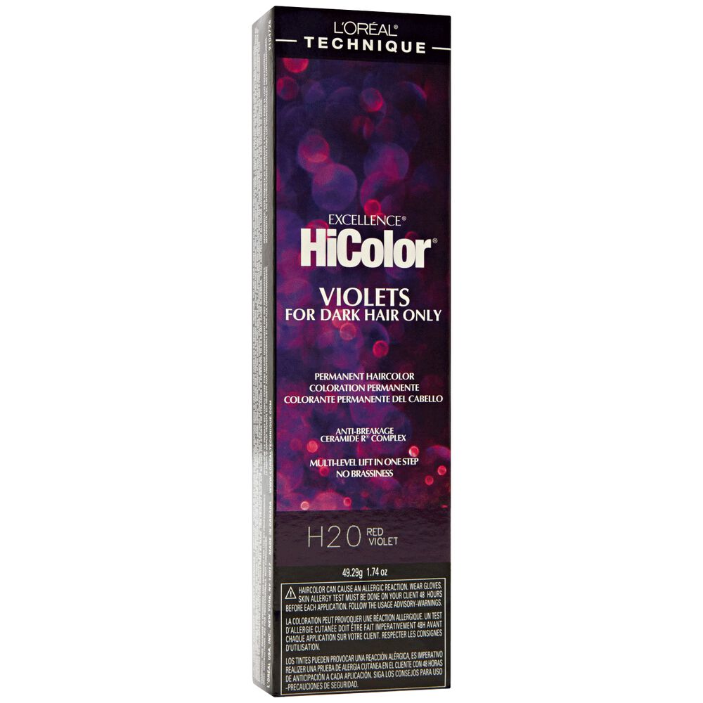 LOreal Excellence HiColor Violet And Black Shades