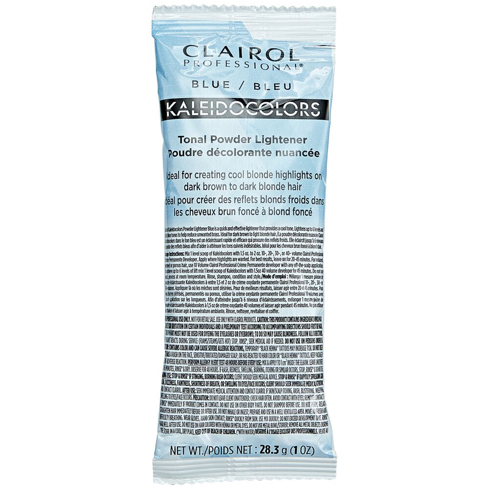 Clairol Kaleidocolors Blue Powder Lightener Packette Kaleidocolors Blue Powder Lightener Packette