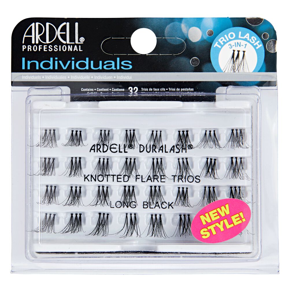 Trios Individual Large Black Lashes by Ardell | Eyelash Extensions