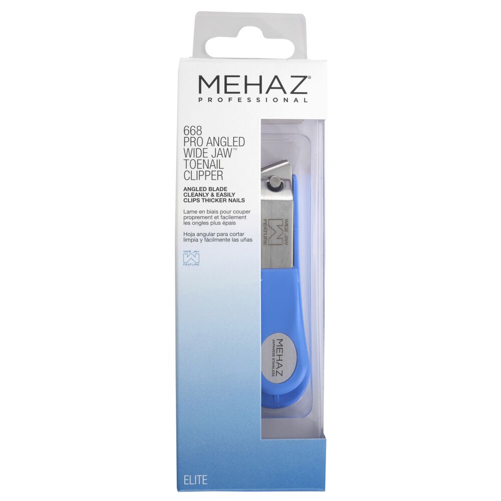 Mehaz Professional Wide Jaw Angled Toenail Clipper Wide Jaw Angled Toenail Clipper