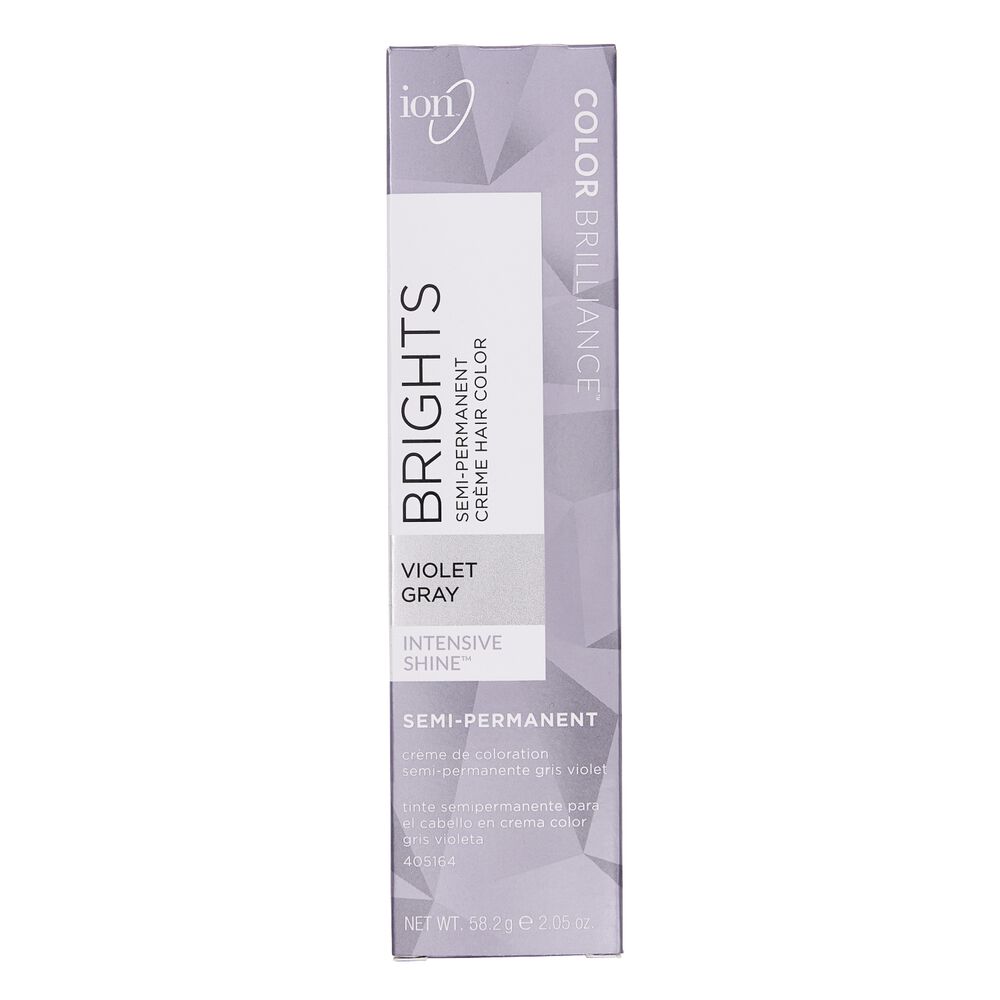 ion color brilliance violet gray semi permanent hair color