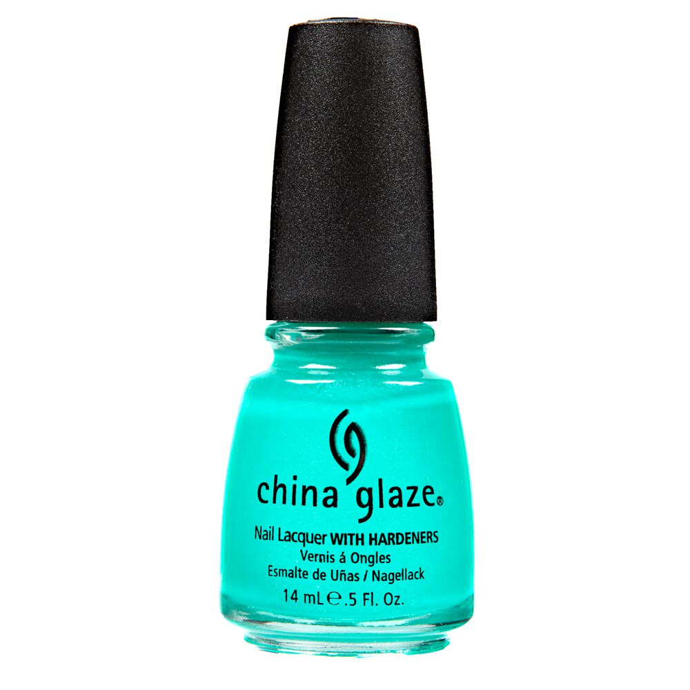 China Glaze Neon Nail Lacquer Neon Turned Up Turquoise Nail Lacquer