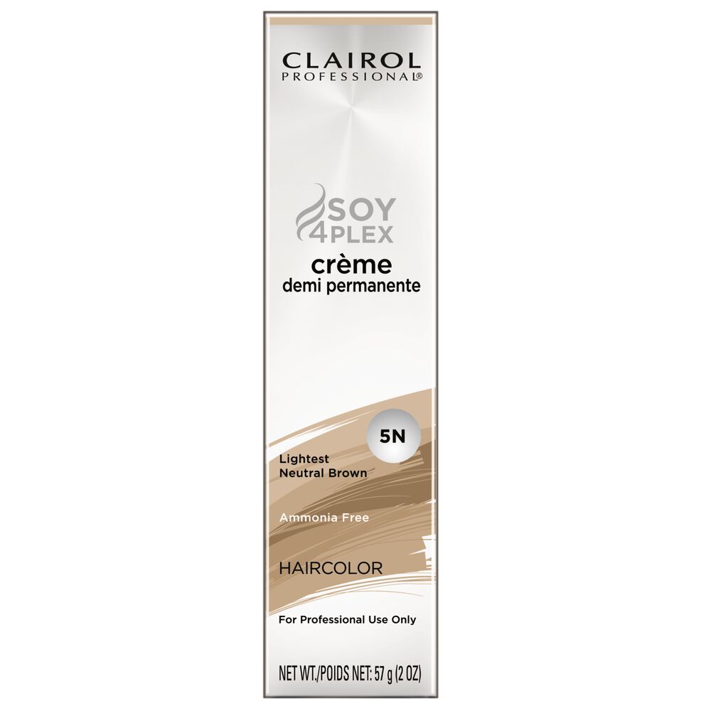 Pro Creme Demi 5n Lightest Neutral Brown Images 5n Lightest Neutral Brown Demi Permanent Hair Color
