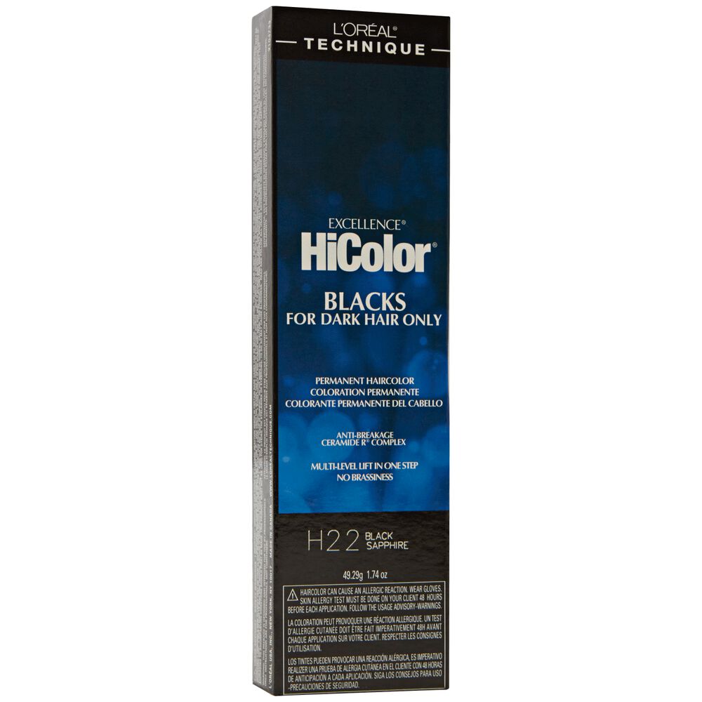 L Oreal Excellence Hicolor Violet And Black Shades H22 Black Shire