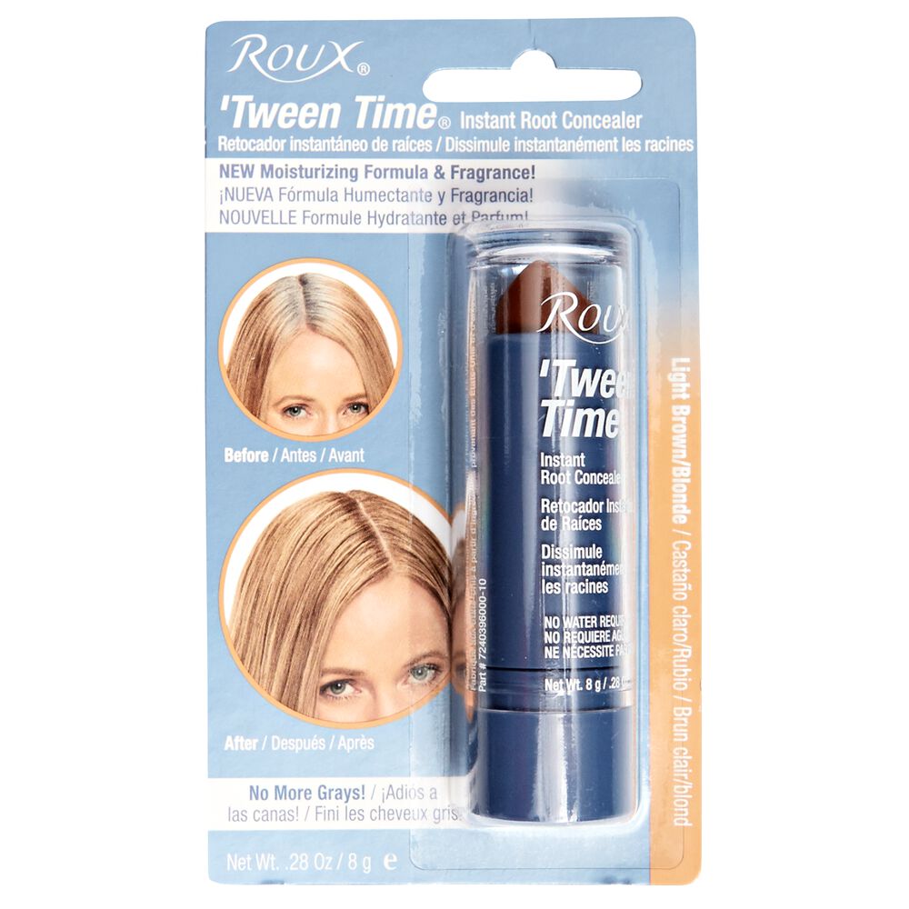 Roux Tween Time Instant Hair Color Touch Up Stick Light Brown Instant Hair Color Touch Up Stick