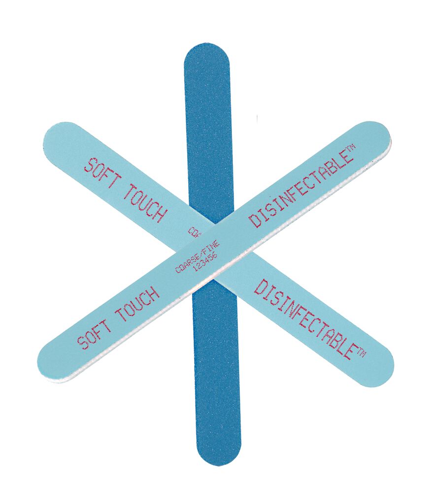 Rudolph Soft Touch Blue Nail File Co Fine 120 240 Soft Touch Blue Nail File Co Fine 120 240