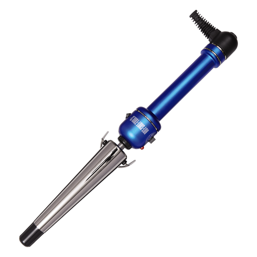 Blue Titanium Tapered Wand by Hot Shot Tools curling iron Sally Beauty