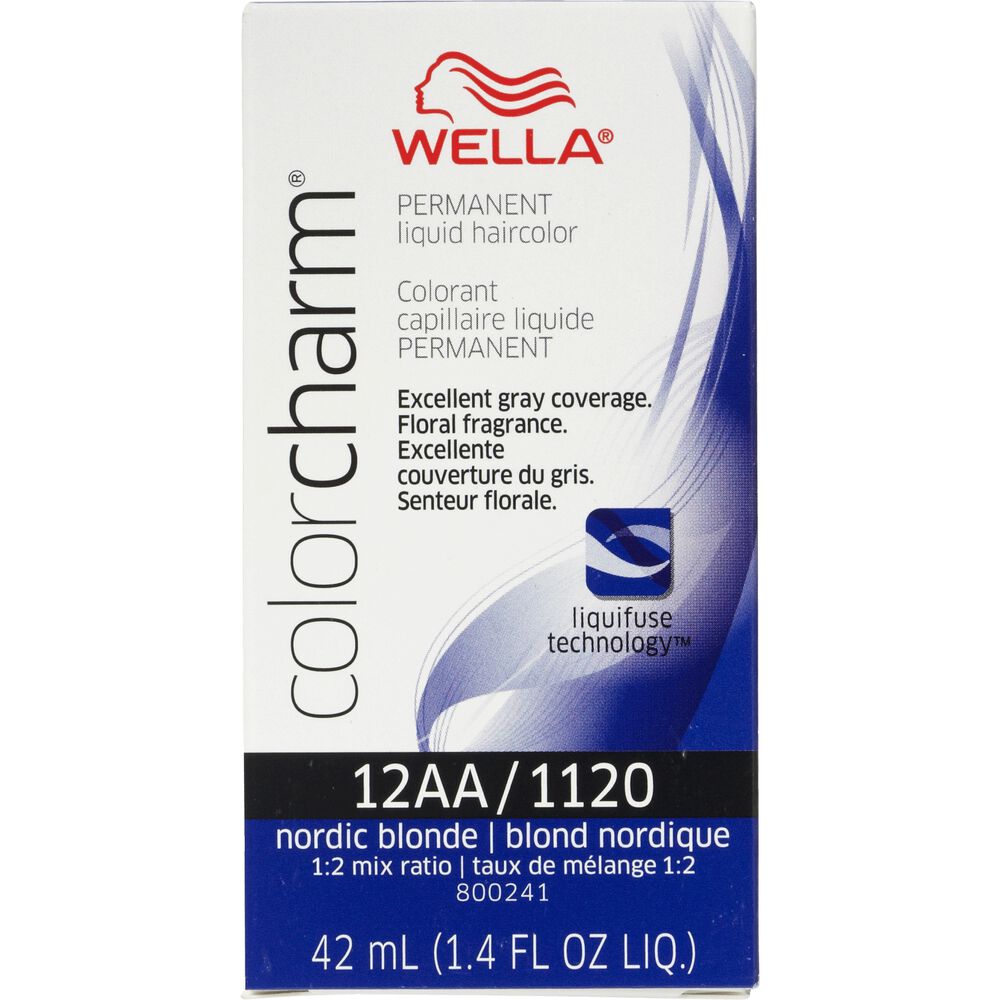 Wella Color Charm Liquid Permanent Hair Colors Nordic Blonde Color Charm Liquid Permanent Hair