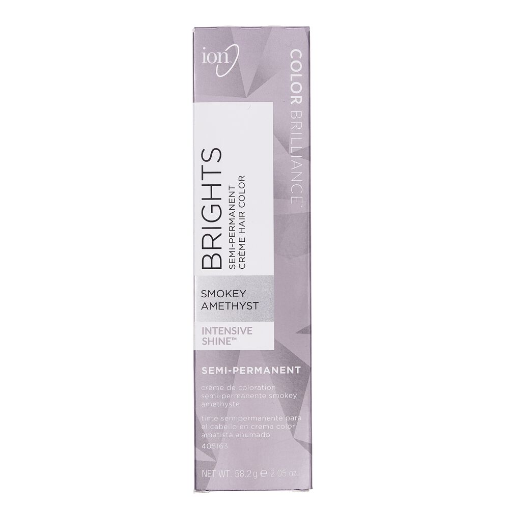 Ion Color Brilliance Brights Smokey Amethyst Semi Permanent Hair Smokey Amethyst Semi Permanent Hair Color