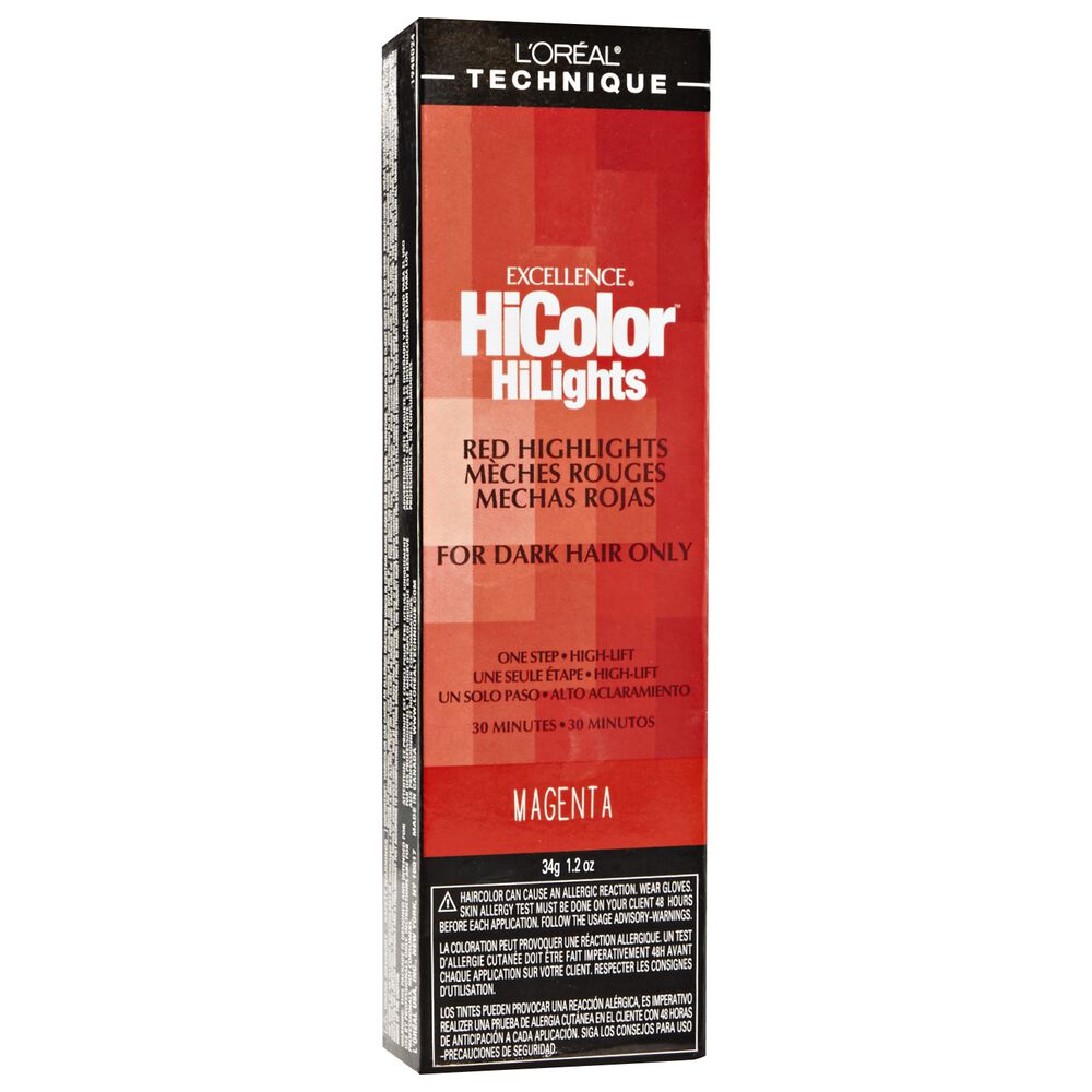 LOreal Excellence HiColor Red HiLights Permanent Creme Hair Color