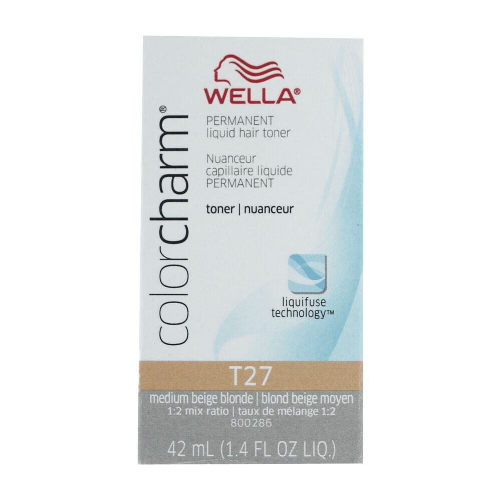 Wella Color Charm Permanent Liquid Hair Toner Wella Color Charm Permanent Liquid Hair Toner