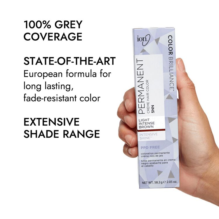 5NN Light Intense Brown Permanent Creme Hair Color