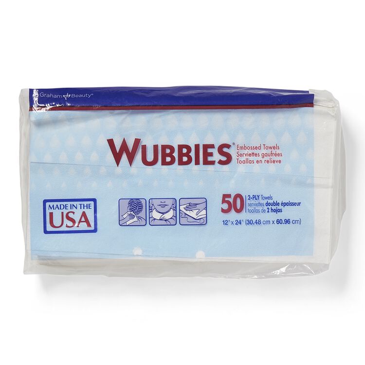 Wubbies Embossed Towels
