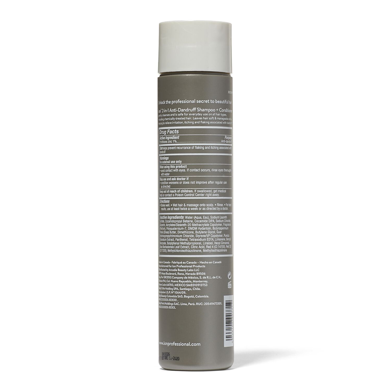 Dandruff Solutions 2 in 1 Anti Dandruff Shampoo & Conditioner by Ion